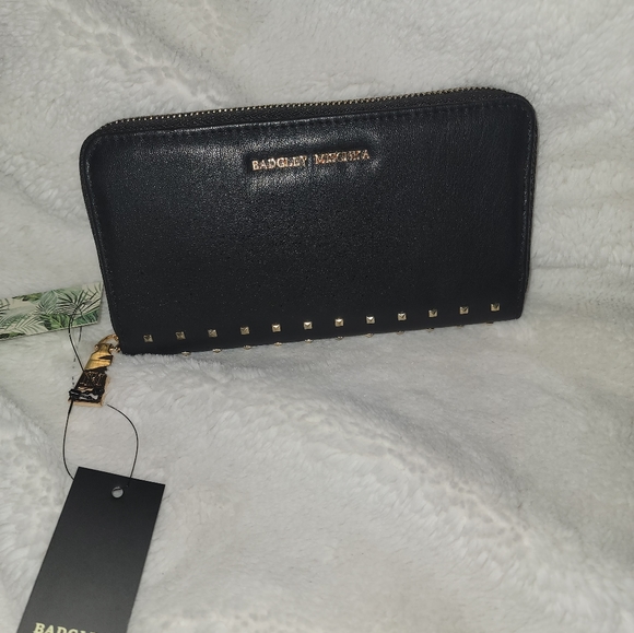 Badgley Mischka Studded Wallet - Picture 1 of 6